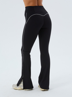 Брюки клёш SIA черные