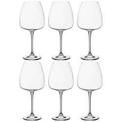 НАБОР БОКАЛОВ ДЛЯ ВИНА ИЗ 6 ШТ. "ALIZEE/ANSER" 770 МЛ ВЫСОТА=25 СМ (КОР=4НАБОР.)