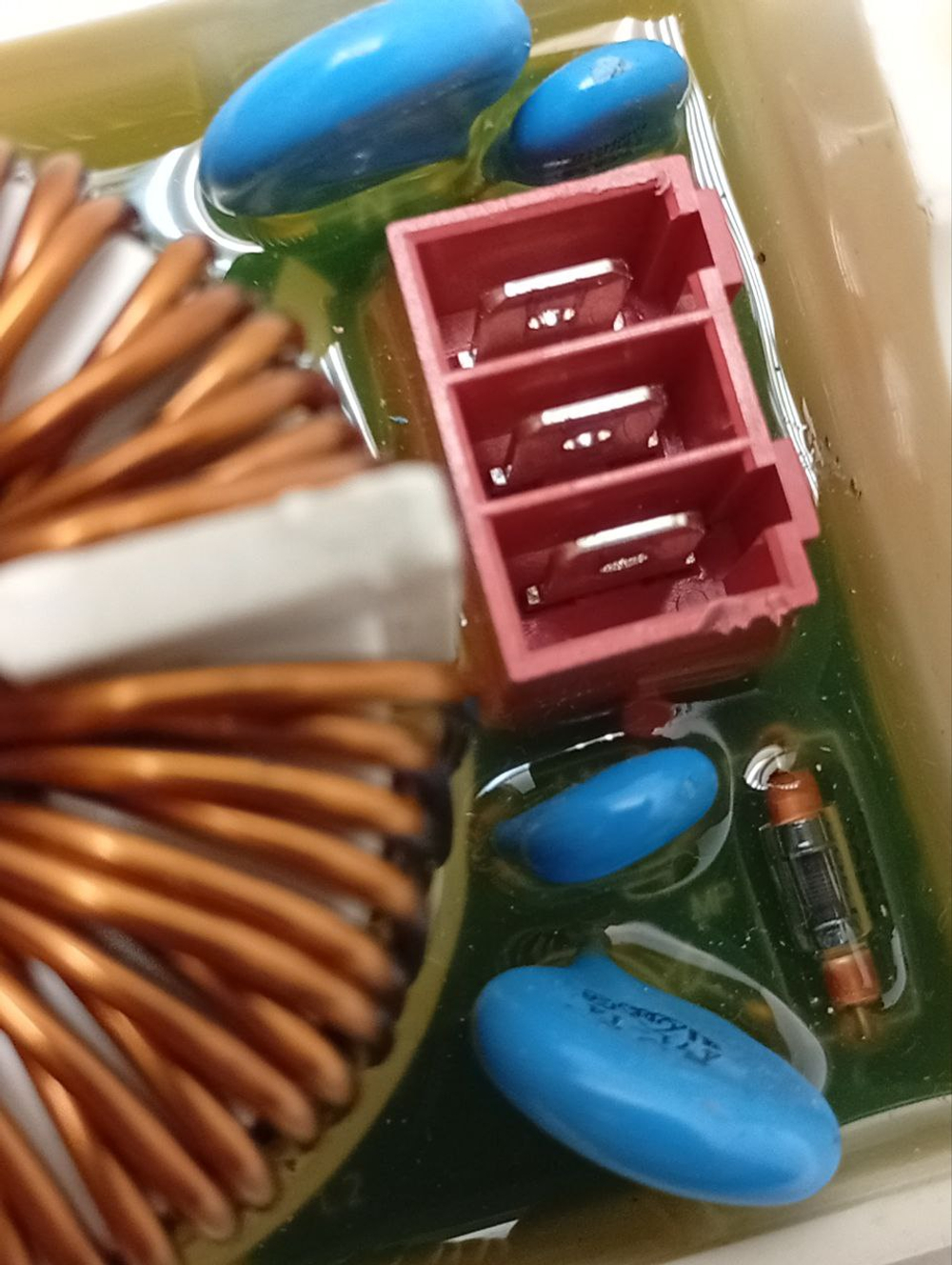 F12U2HCS2 кт15 Сетевой фильтр стиральных машин LG EAM62492305 б/у