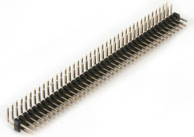 5 шт. / Вилка штыревая 2мм 2х40pin угловая , PLD2-80R (DS-1025-06 - 2x40) #25