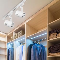 Трековый светильник однофазный ЭРА TR1 - 20 WH светодиодный COB 20Вт 4000К 1400Лм белый