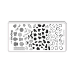 3 Kapous Professional Nails Пластина для стемпинга, Scribble 2 ,