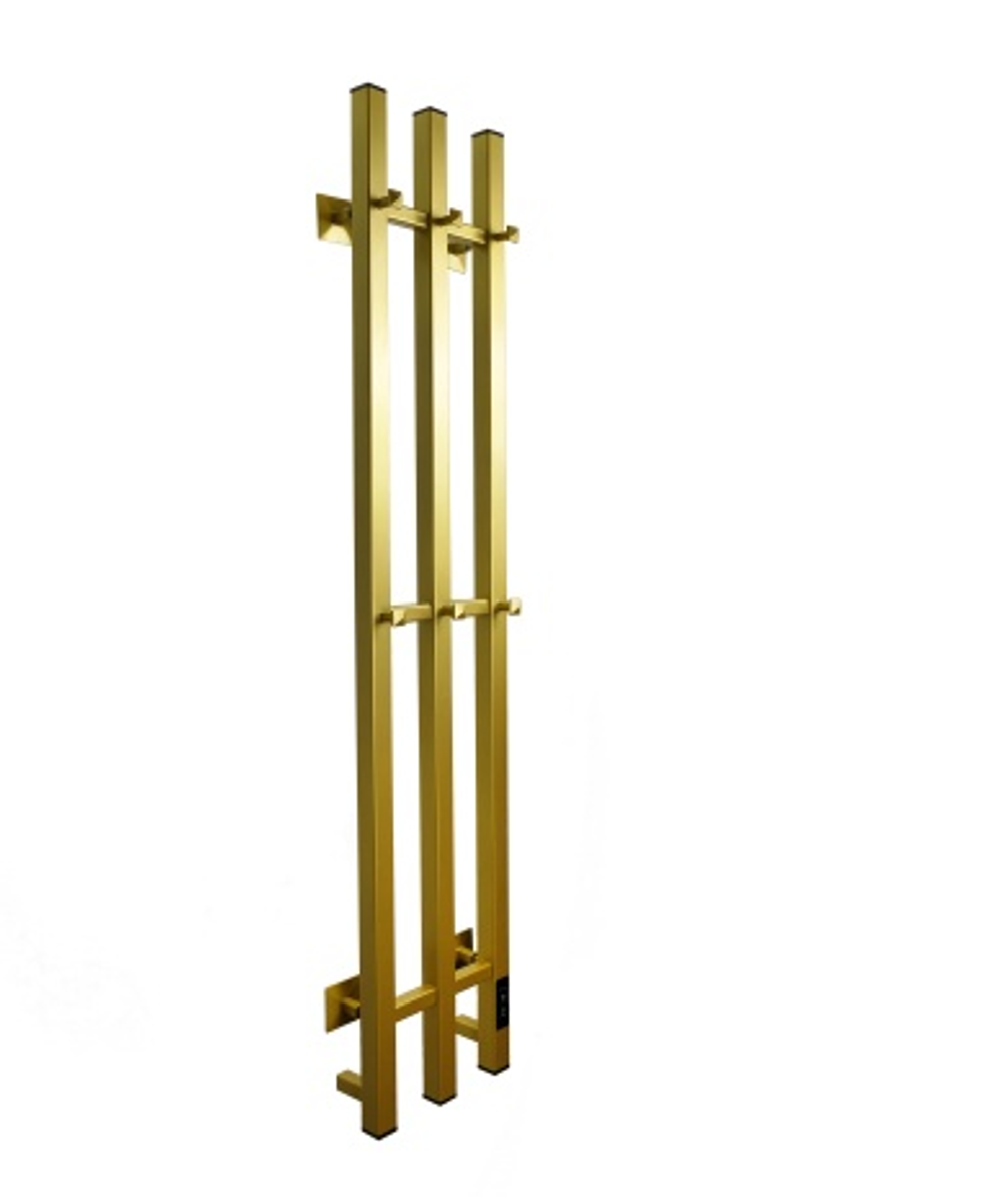 Полотенцесушитель электрический с/т Comfysan Alto EC-3 120/15, MAT GOLD RAL