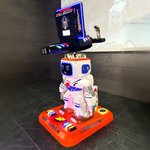 Детский игровой автомат, игровой автомат, зубной динозаврик,  детский аттракцион, купить аттракцион детский, игровой автомат купить, детский автомат, стрелялка робот