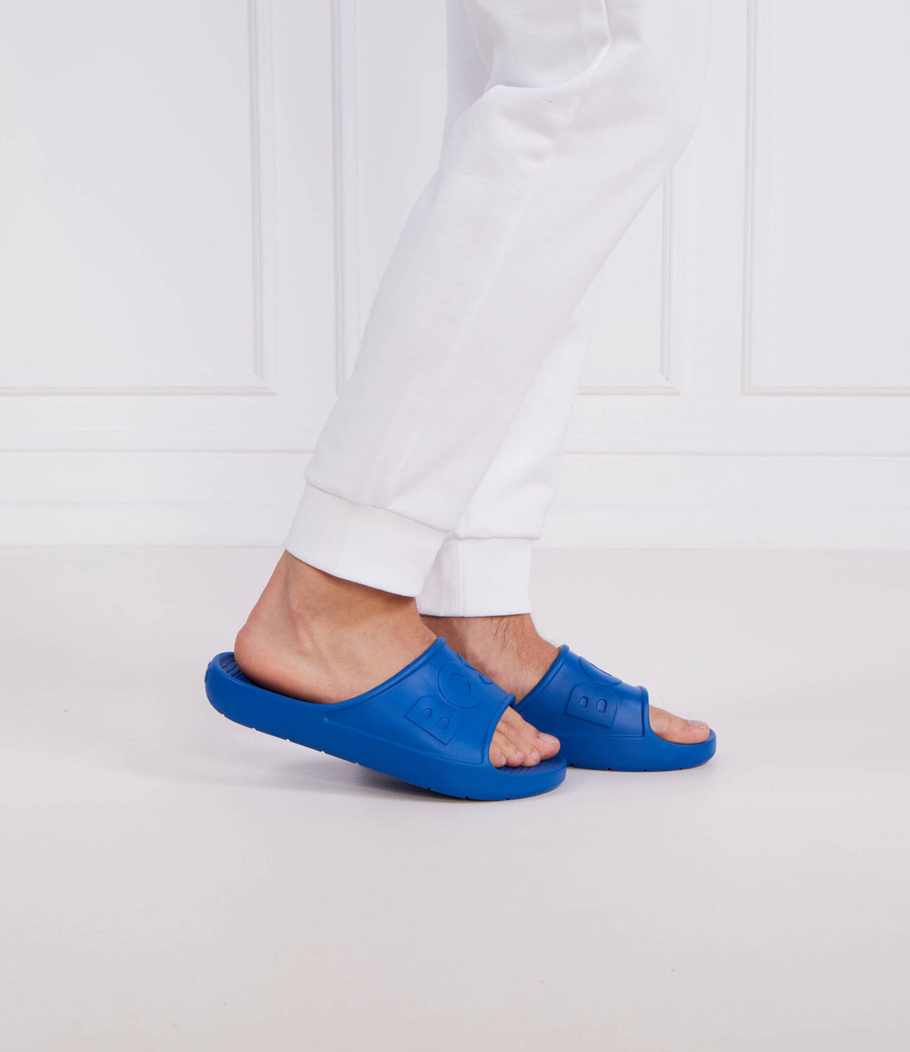 Шлепанцы Darian BOSS BLACK - темно-синий(50493138)