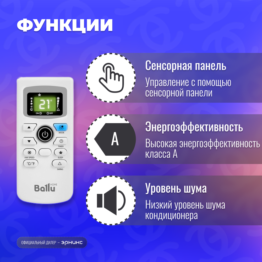 Мобильный кондиционер Ballu Smart Pro BPAC-16 CE_20Y