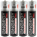 Батарейка алкалиновая Energy Pro LR03/4S (AAA) (4шт в спайке) (104402)