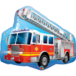 Шар Фольгированный Машина пожарная (Ассорти)