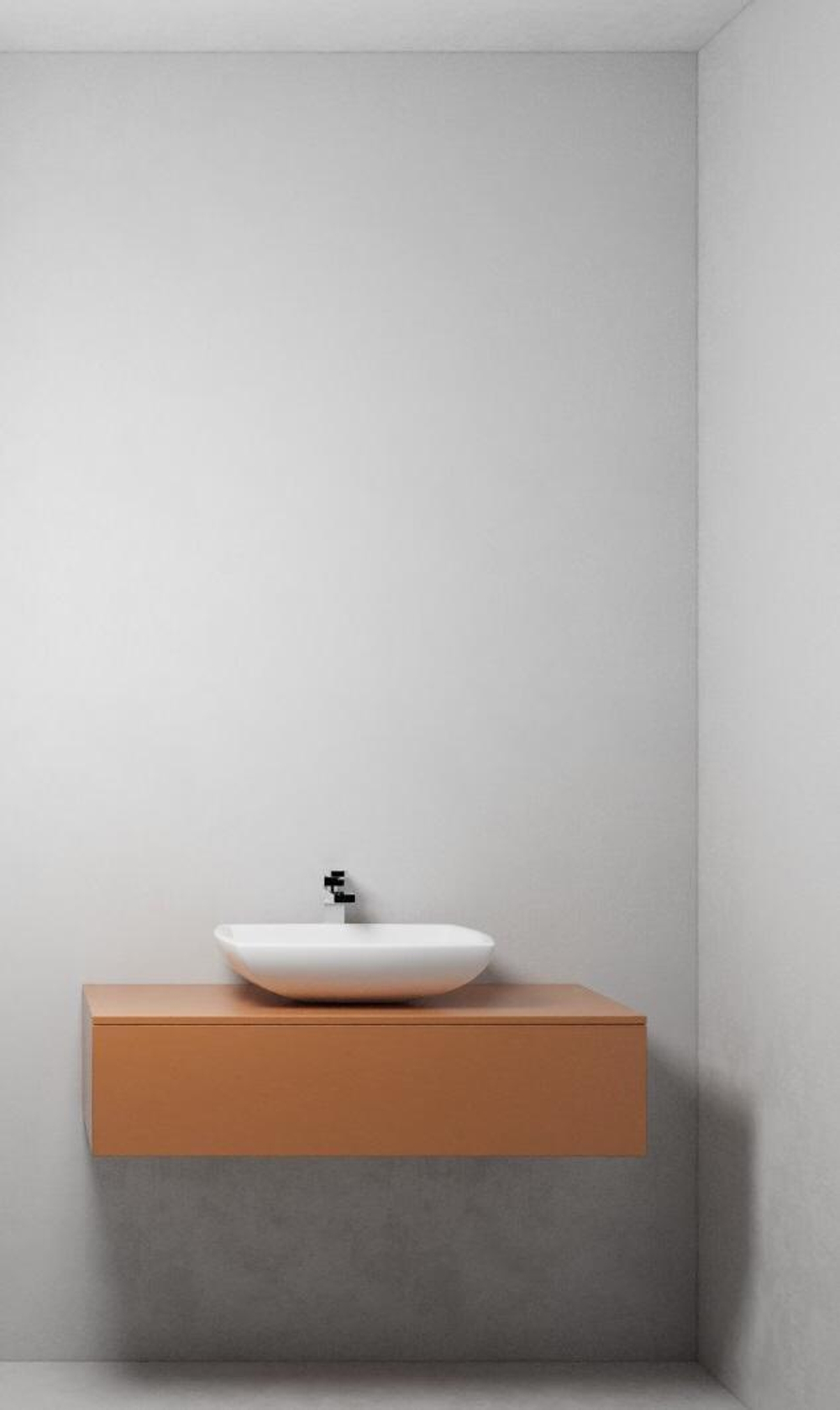 Модульная подвесная тумба для ванной комнаты