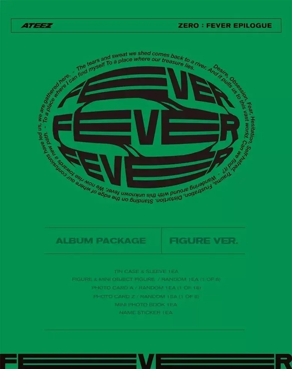 Альбом ATEEZ - ZERO : FEVER EPILOGUE [Figure ver.]