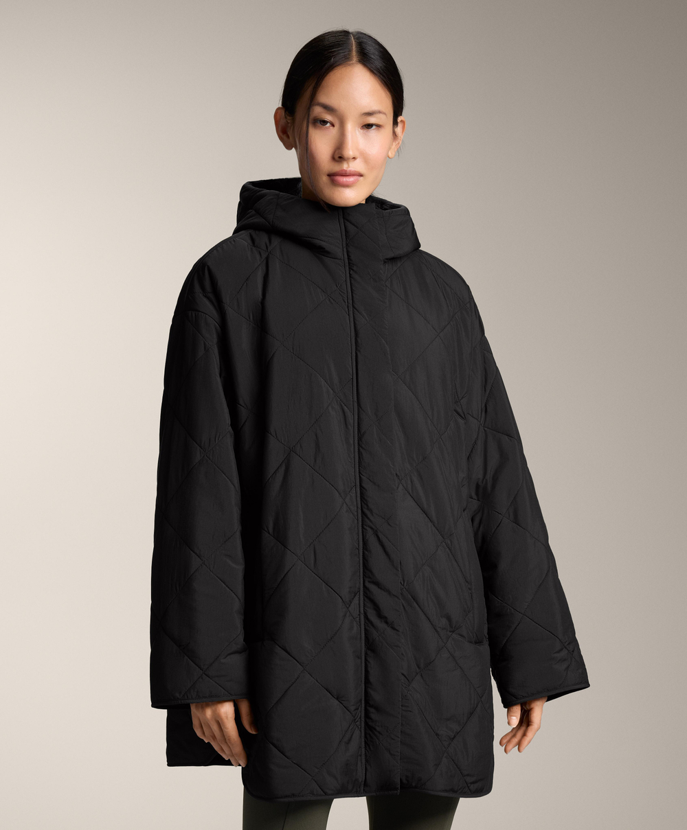 Oysho Водонепроницаемая утепленная куртка FELLEX® с AEROGEL, черный