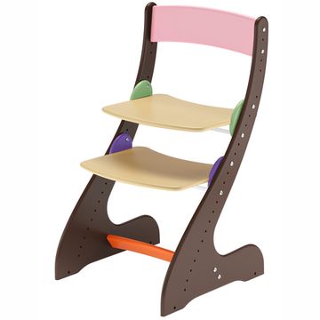 Растущий стул "ПАВЛИН", разноцветный