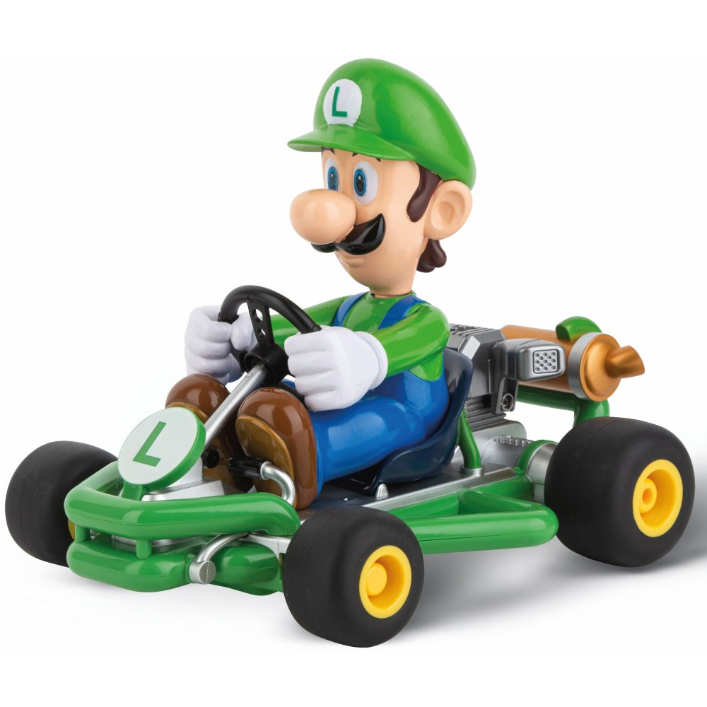 Радиоуправляемая машина Carrera RC Mario Kart Pipe Kart Luigi 200984P 1:18 2,4 ГГц — фото 1