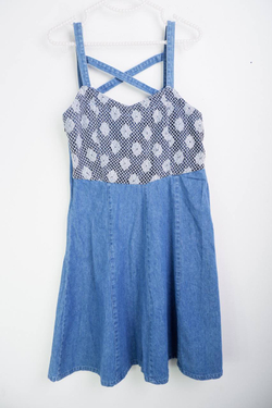 Сарафан джинсовый, визуально 44 размер