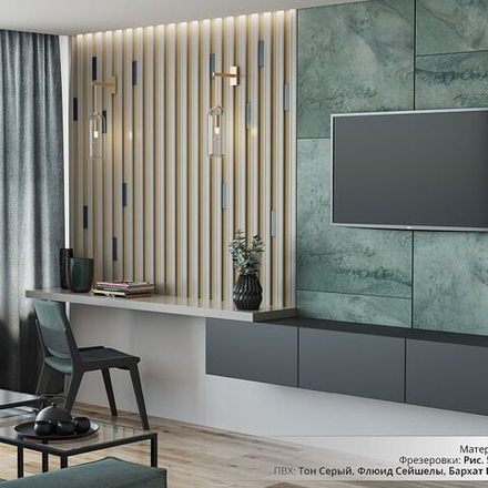 Интерьерная панель без фрезеровки