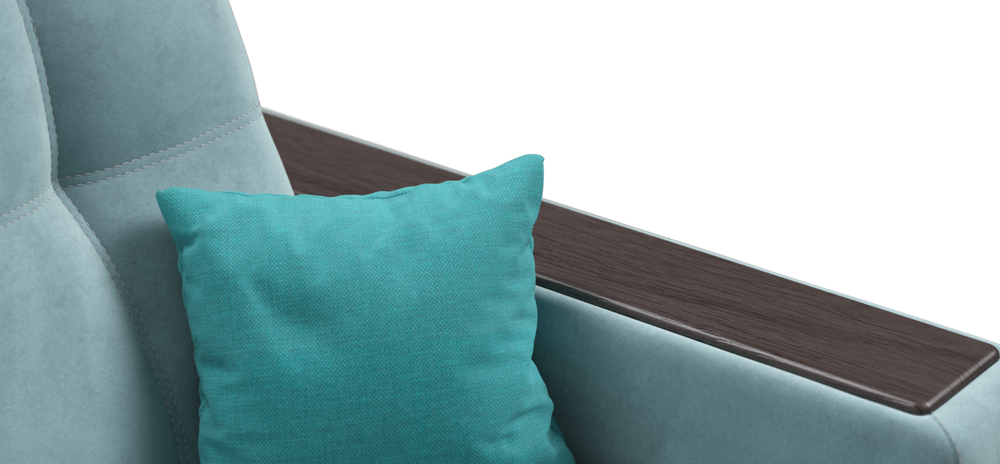 Диван Босс Велюр Монолит аква