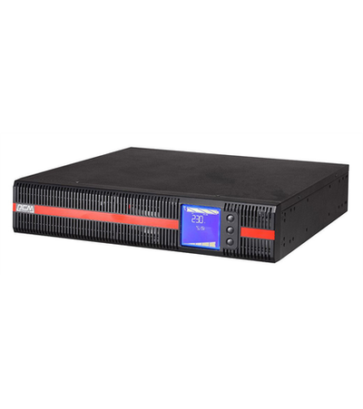 Powercom MACAN SE, On-Line, 1500VA/1500W, Rack/Tower, 6*IEC320-C13, LCD, Serial+USB, SmartSlot, подкл. доп. Батарей (1168817)