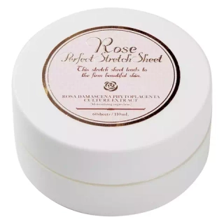 Rosy Drop Идеальные патчи под глаза Рози Дроп "Капля розы" Perfect Strech Sheet, 60 шт.