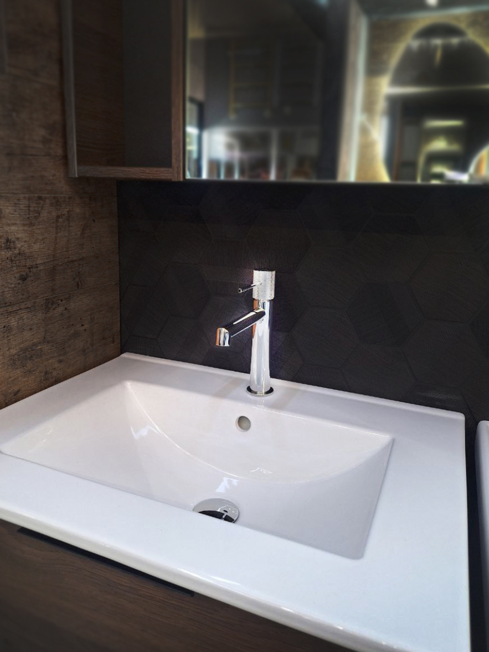 Смеситель для раковины AltroBagno Intento 0126 Cr