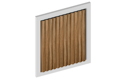 Стеновая панель HiWood декорированная, 270x12 см