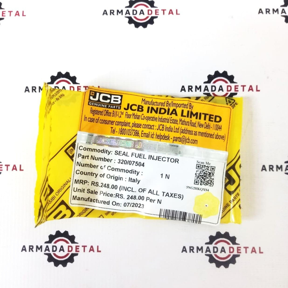 Сальник форсунки | 320/07504 | JCB