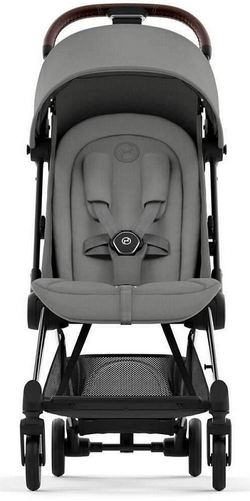 Коляска Cybex Coya Chrome Frame Cloud G i-Size Lava Grey 2 в 1 Mirage Grey с дождевиком