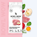 Bowl wow корм сухой для взрослых кошек: индейка, курица и яблоко