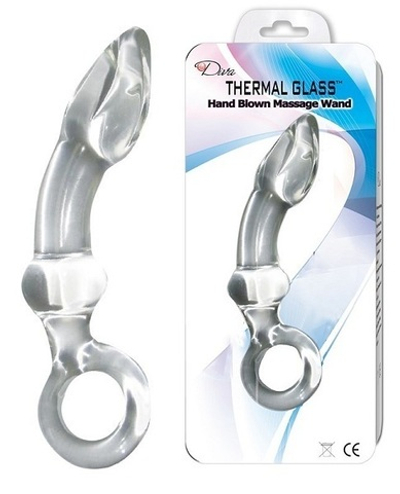 Вагинальный стимулятор из стекла