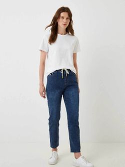 Джинсы на резинке больших размеров