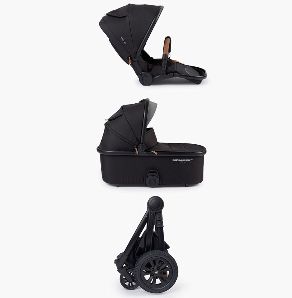 Детская коляска Happy Baby Mommer Pro 2 в 1 Black