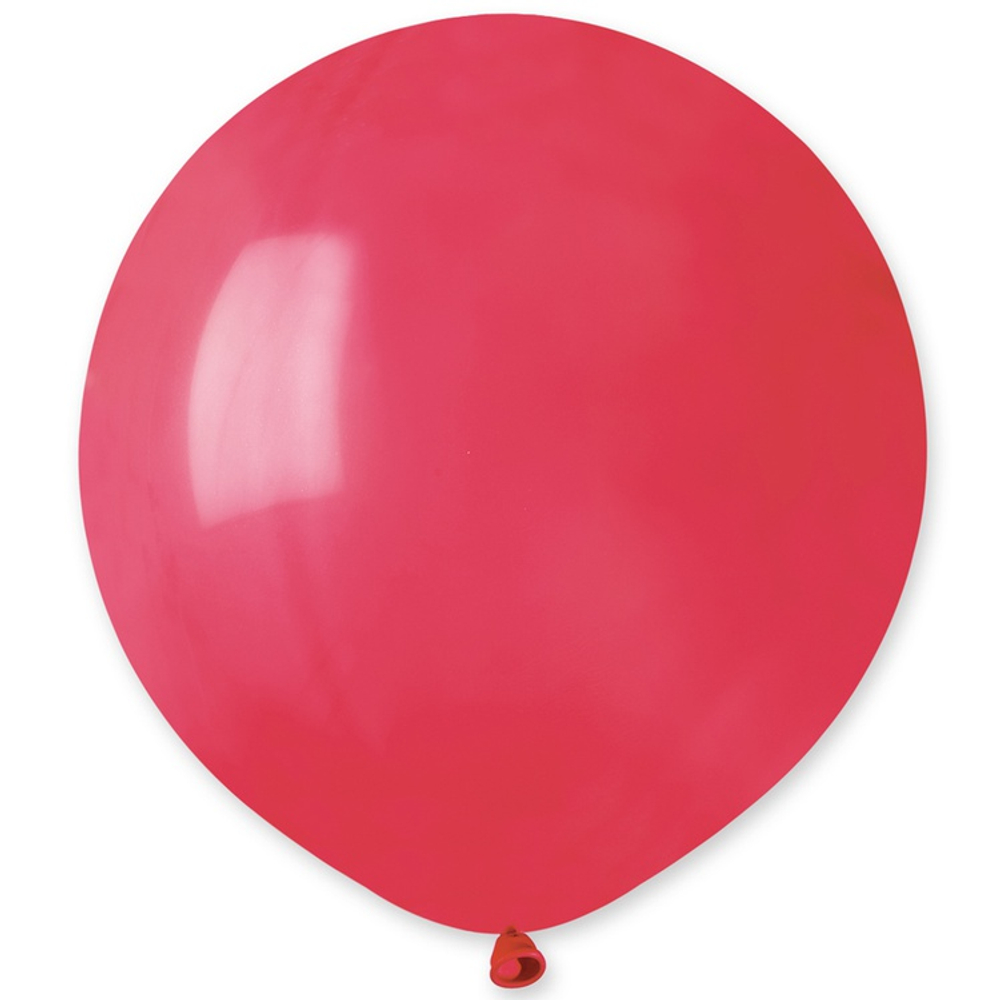 Шар латексный Пастель 48 см (Красный)