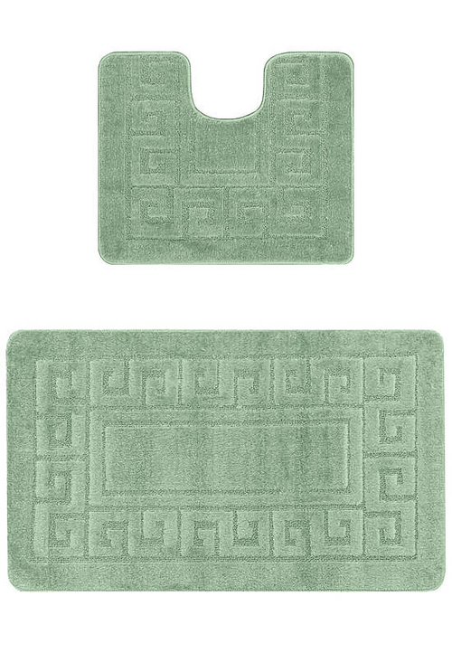 Комплект ковриков для ванной Confetti Bath Maximus Ethnic 2542 Almond BQ (60*100; 50*60)