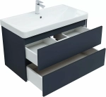 Тумба с раковиной Aquanet Вега 2.0 337950/323883 90 маренго