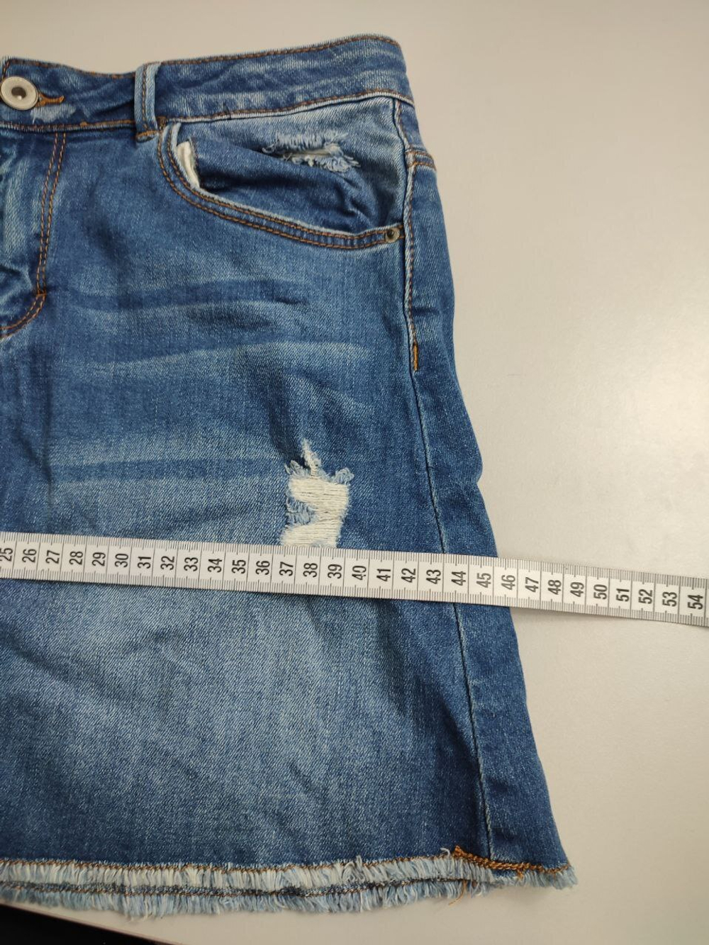 Юбка Zara джинсовая на 13-14 лет