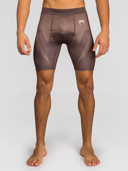 Шорты компрессионные Venum No Gi Chocolate Brown