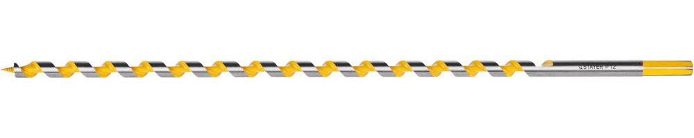 STAYER Spiral 12x450/360мм, сверло левиса по дереву, шестигранный хвостовик