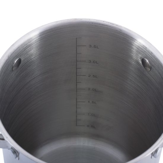 Кастрюля с сеткой для спаржи 4 л. Kamille KM-5850 из нержавеющей стали