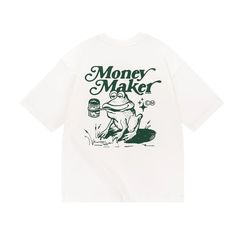 Футболка HAIDED MONEY TOAD HW, экрю