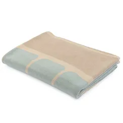 Плед из хлопка с рисунком tea plantation из коллекции terra, 130х180 см