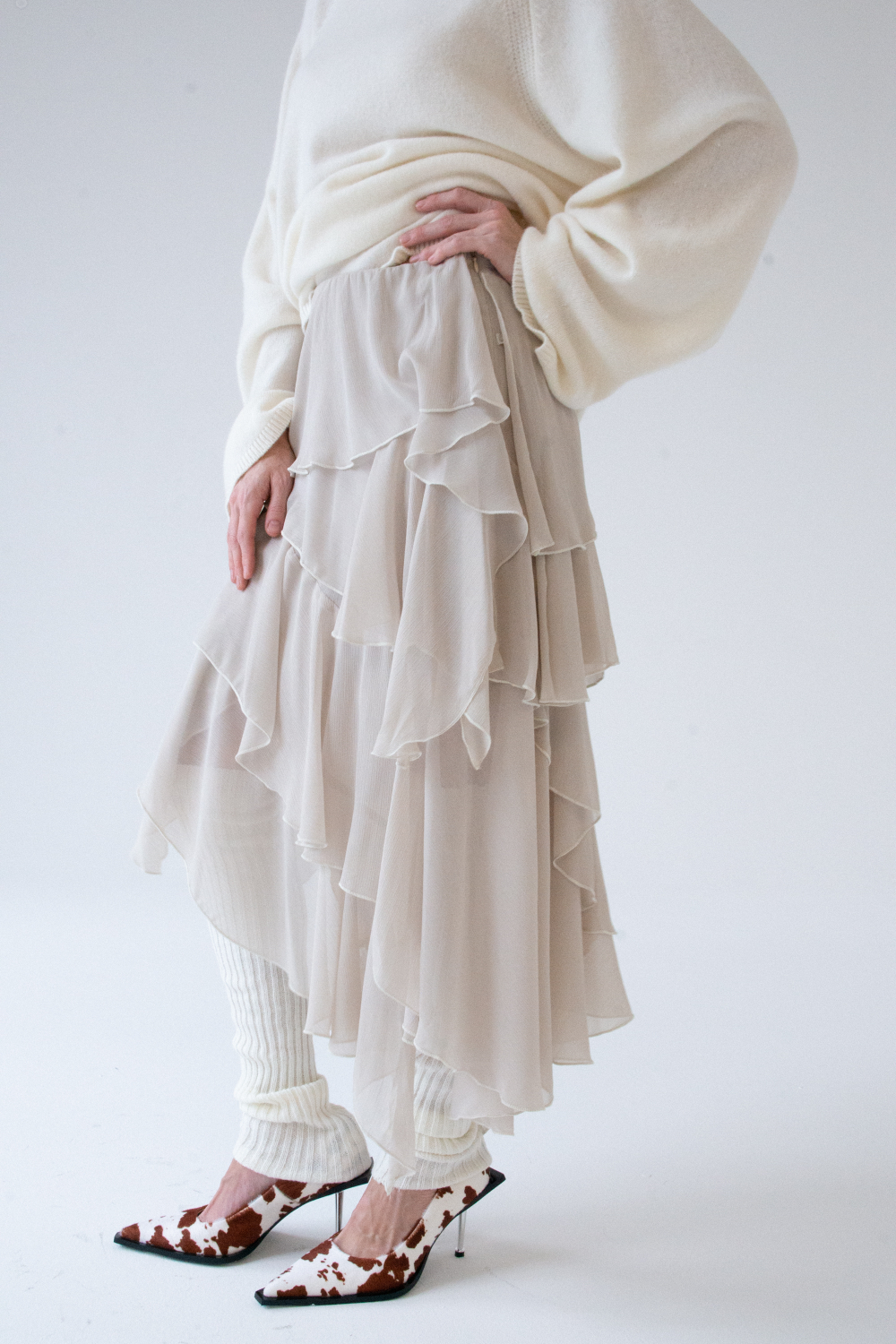 Юбка шифоновая MONE