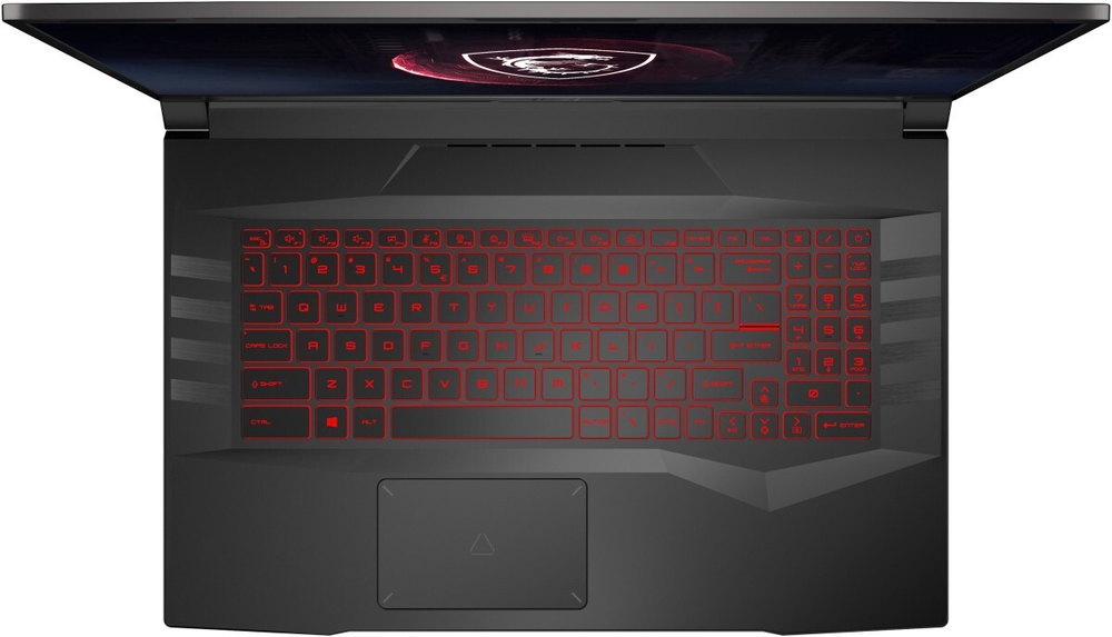 Ноутбук MSI Pulse GL76 11UCK-239XRU (9S7-17L222-239) 17.3";(1920x1080)IPS/ i7-11800H(3.2ГГц)/ 8Гб/ 512G SSD/ GeForce RTX 3050 4Гб/ нет DVD/ DOS / Серый