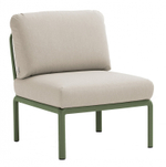 Модуль центральный пластиковый с подушками Nardi Komodo Elemento Centrale, агава, панама