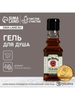 Гель для душа во флаконе виски «На удачу», 100 мл, аромат пр