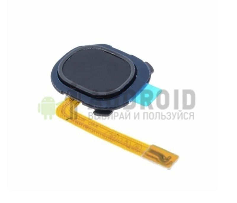 Сканер отпечатка пальца для Samsung Galaxy A20 2019 (A205 / A205F) синий