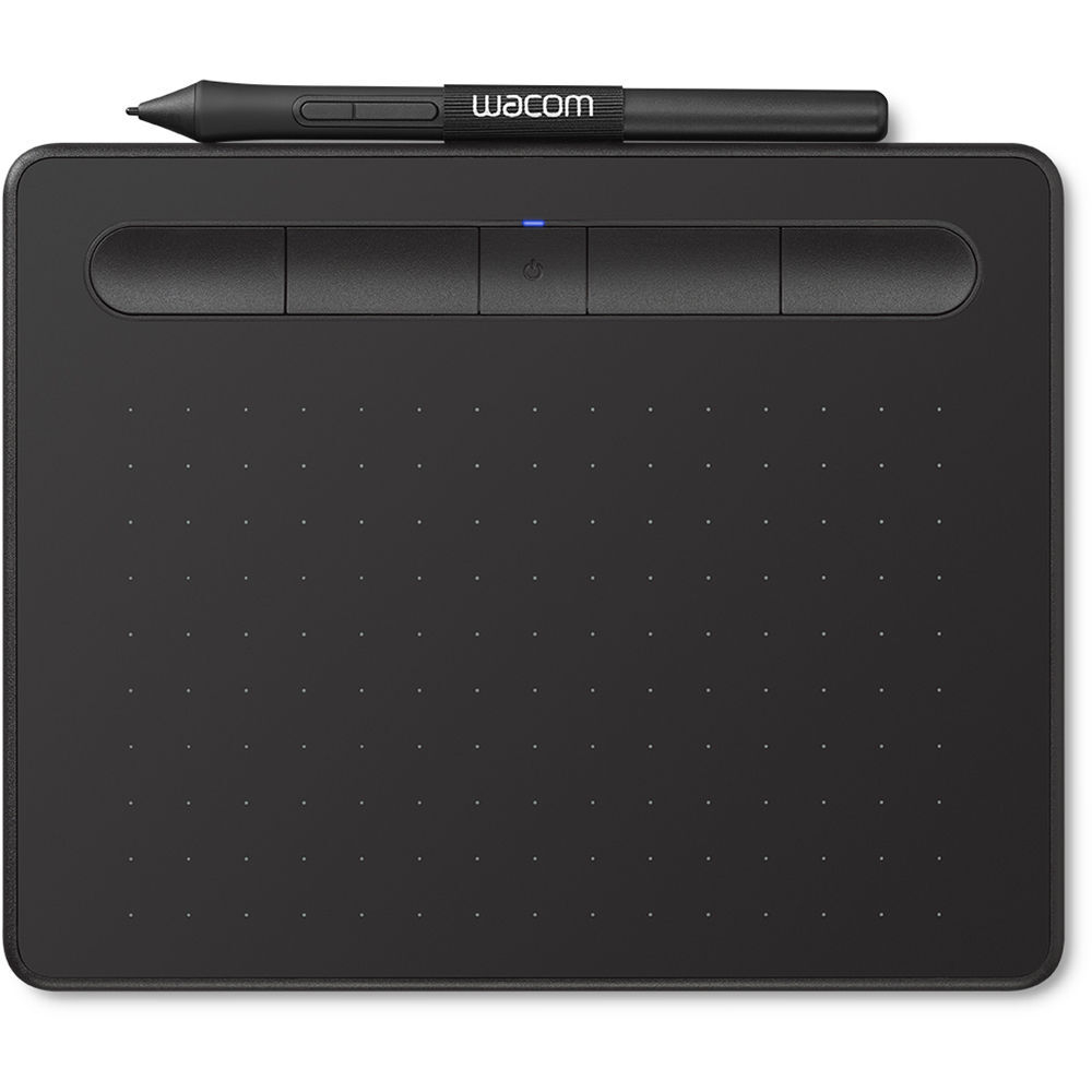Графический планшет Wacom Intuos S Bluetooth черный