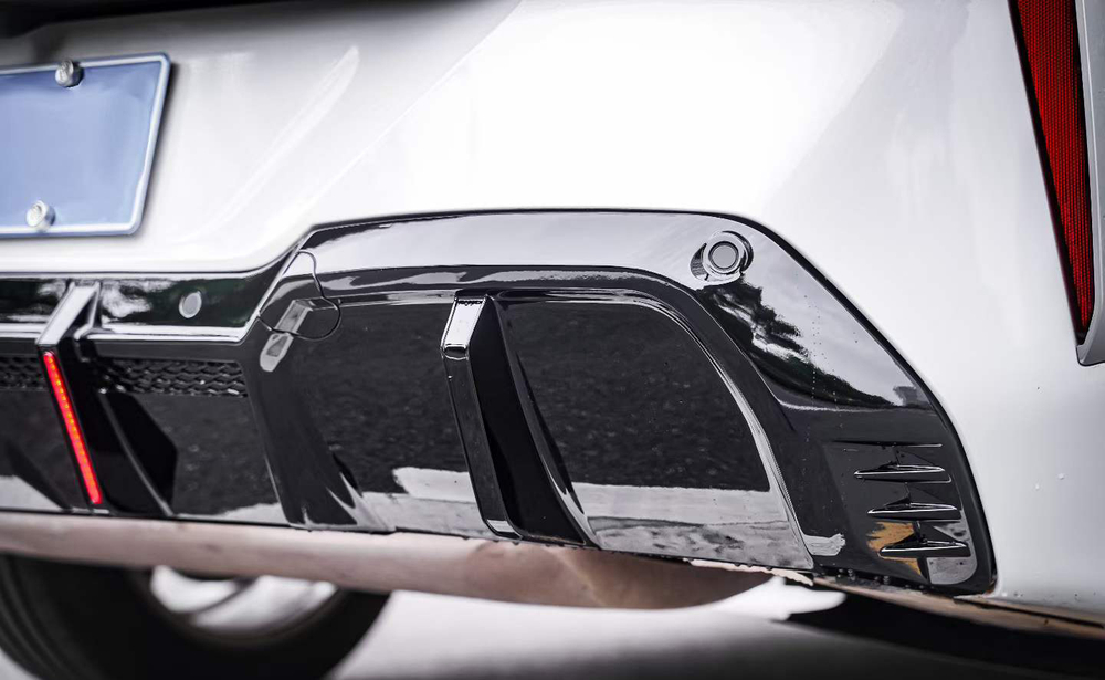 Обвес с подсветкой для BMW X3 G45 2025 БМВ аэродинамический тюнинг губа и диффузор бампера