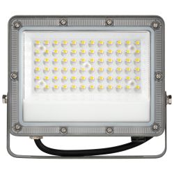 Прожектор светодиодный уличный ЭРА PRO LPR-063-0-65K-050 50Вт 6500K КСС Г 90° IP65 серый поликарбонат гарантия 3 года | Прожекторы PRO