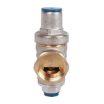 Регулятор давления поршневой STOUT - 3/4" (ВР/ВР, PN16, Tmax 130°C, EPDM, с выходом для манометра)