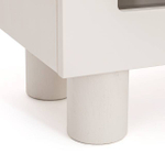 Книжный шкаф, 120х37х200, Арчи, стеллаж, для книг и игрушек, серый, Dipriz