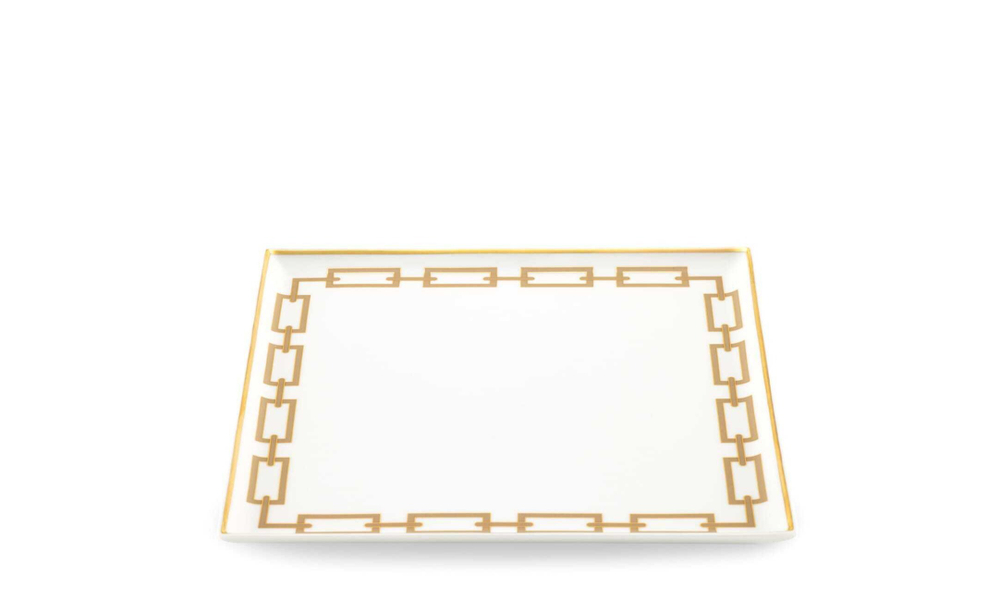 Блюдо квадратное Ricard Ginori Catene Cachemire (30 см)